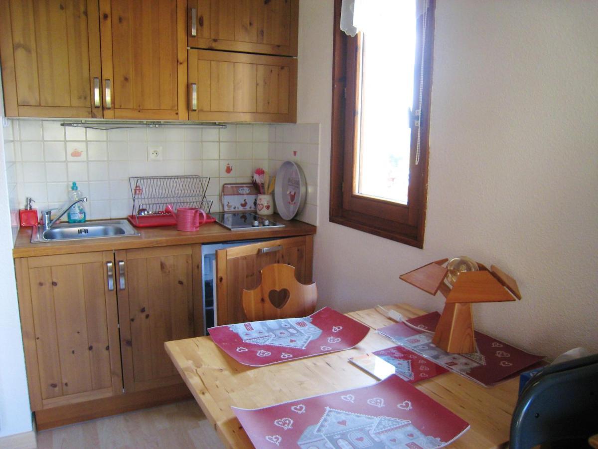 Appartement Au Pied Des Pistes, Avec Vue Sur La Montagne Bernex Esterno foto