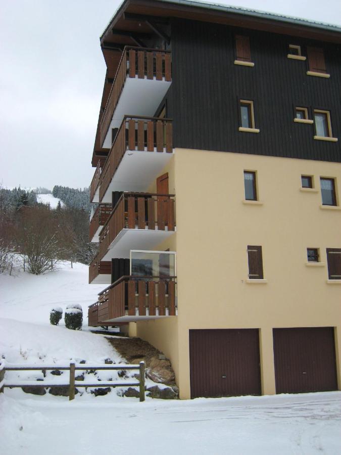 Appartement Au Pied Des Pistes, Avec Vue Sur La Montagne Bernex Esterno foto